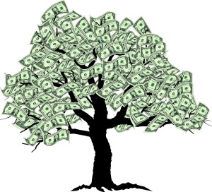 Sadly, the Money Tree is all but extinct.